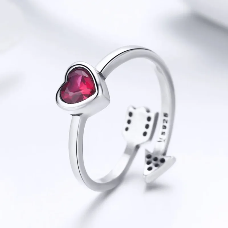 (image for) Silver Fall In Love Ring - PANDORA Style - SCR436 - View 2