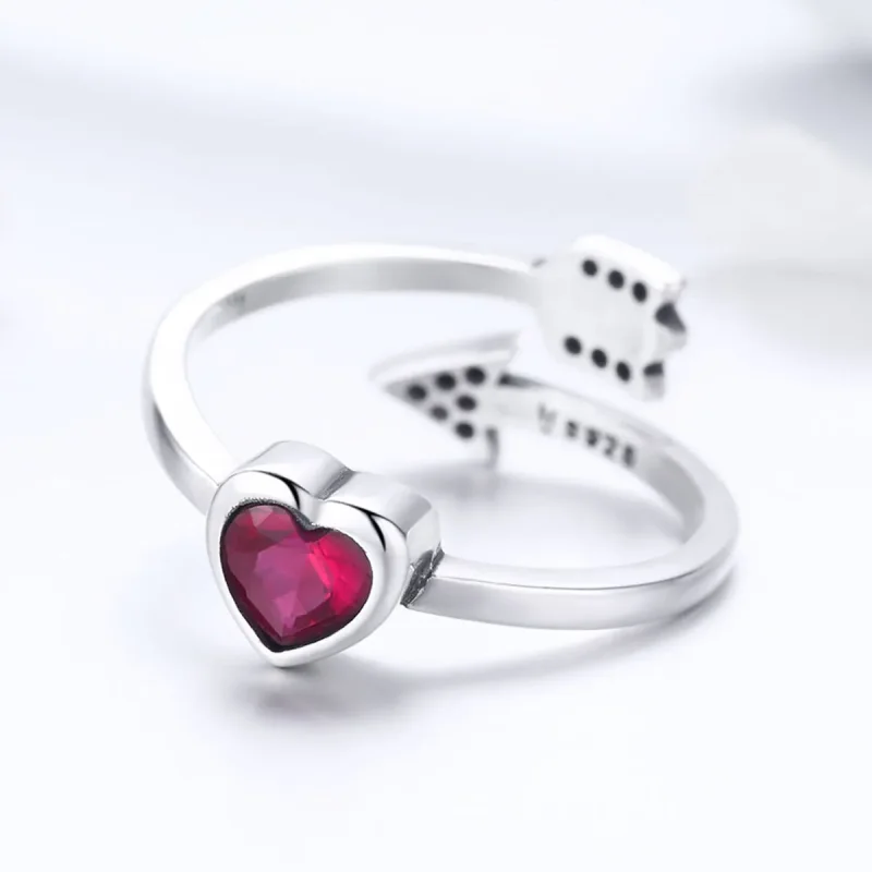 (image for) Silver Fall In Love Ring - PANDORA Style - SCR436 - View 3