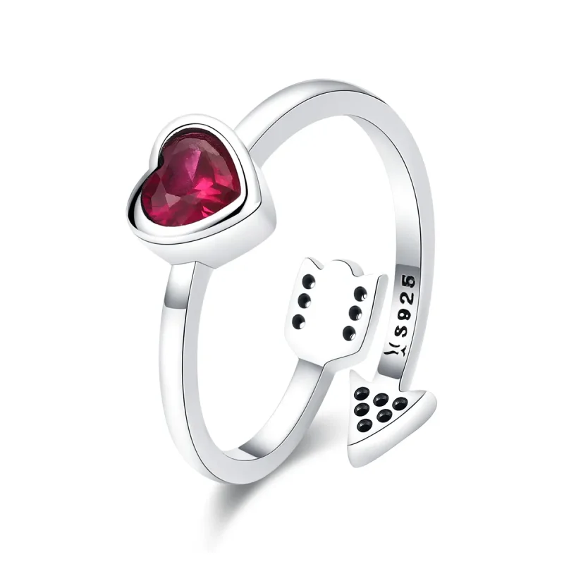(image for) Silver Fall In Love Ring - PANDORA Style - SCR436 - Product Image