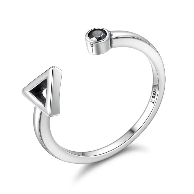 (image for) Silver Geometric Movement Ring - PANDORA Style - SCR144 - Product Image