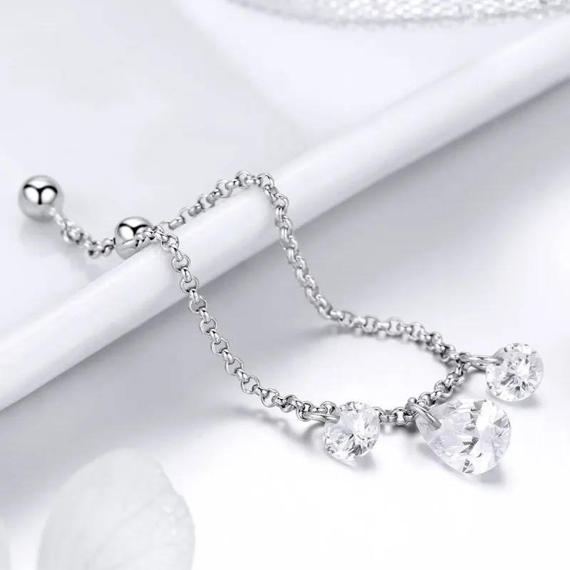 (image for) Silver Glow Ring - PANDORA Style - SCR485 - View 3