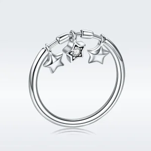 (image for) Silver Guardian Stars Ring - PANDORA Style - SCR406