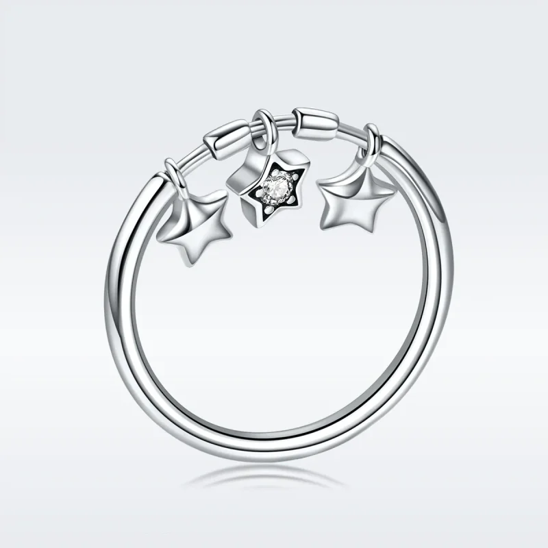 (image for) Silver Guardian Stars Ring - PANDORA Style - SCR406 - Product Image