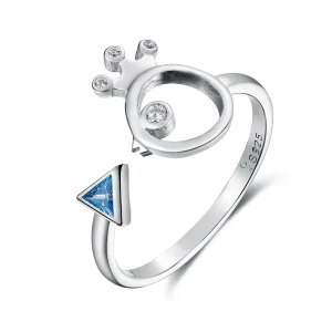 (image for) Silver King of Fish Ring - PANDORA Style - SCR079