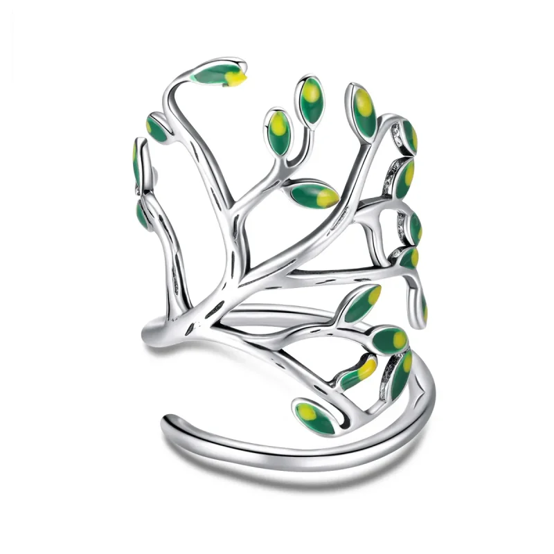 (image for) Silver Life Tree Ring - PANDORA Style - SCR454 - Product Image