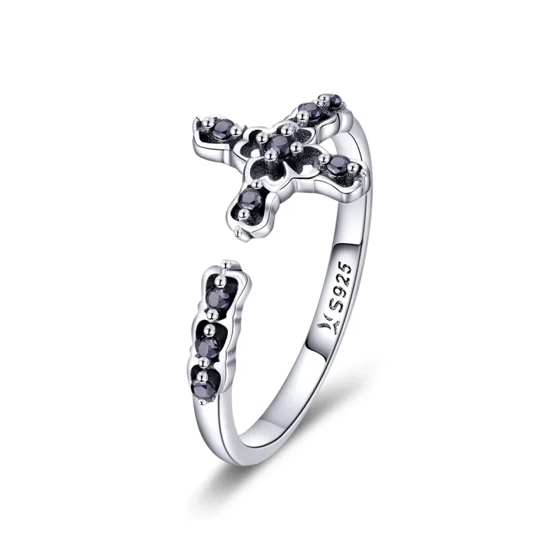 (image for) Silver Light of The Cross Ring - PANDORA Style - SCR447 - Product Image