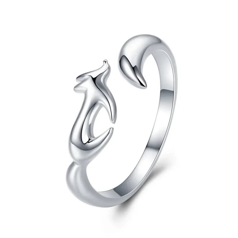 (image for) Silver Little Fox Ring - PANDORA Style - SCR478 - Product Image
