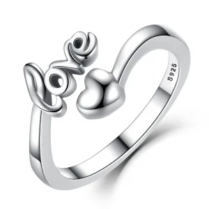(image for) Silver Love For You Ring - PANDORA Style - SCR024