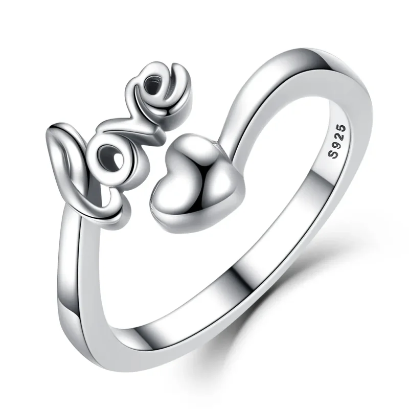 (image for) Silver Love For You Ring - PANDORA Style - SCR024 - Product Image