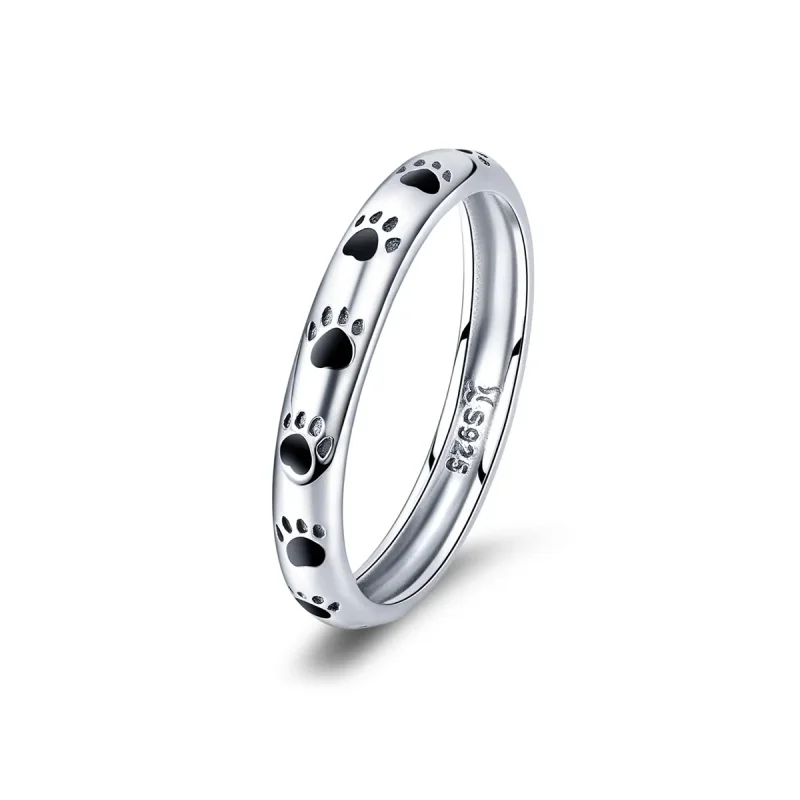 (image for) Silver Paw Ring - PANDORA Style - SCR445 - Product Image