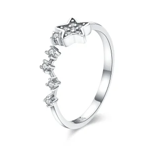 (image for) Silver Secret of Stars Ring - PANDORA Style - SCR440