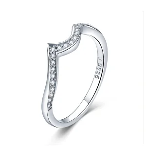 (image for) Silver Sharp Ring - PANDORA Style - SCR469