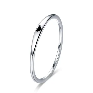 (image for) Silver Simple Love Ring - PANDORA Style - SCR468