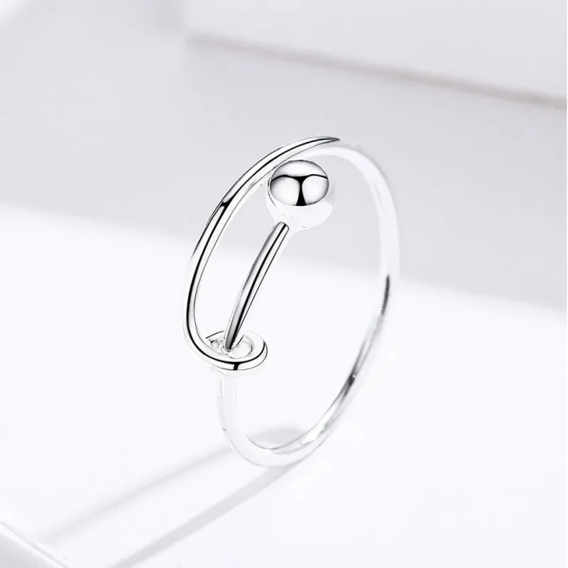 (image for) Silver Simple Ring - PANDORA Style - SCR520 - View 8