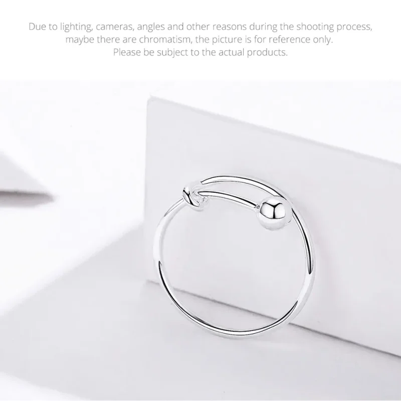 (image for) Silver Simple Ring - PANDORA Style - SCR520 - View 9