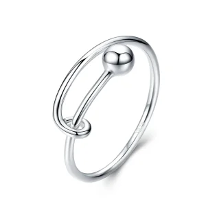 (image for) Silver Simple Ring - PANDORA Style - SCR520