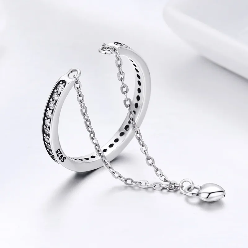 (image for) Silver Special One Ring - PANDORA Style - SCR291 - View 5