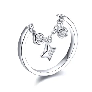 (image for) Silver Starry Sky Ring - PANDORA Style - SCR408