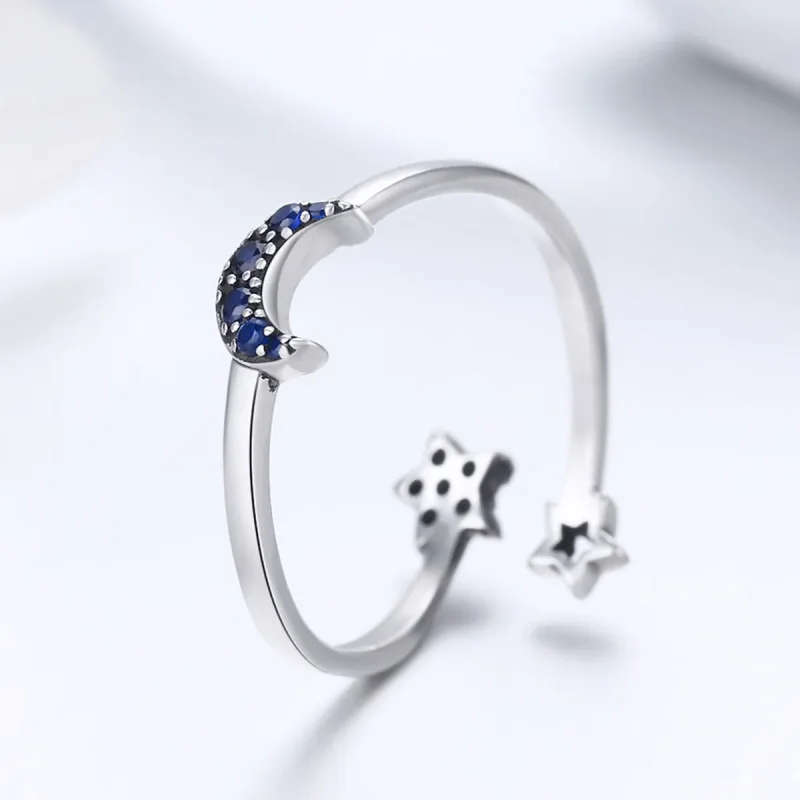 (image for) Silver Starry Sky Ring - PANDORA Style - SCR437 - View 2