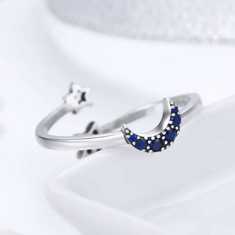 (image for) Silver Starry Sky Ring - PANDORA Style - SCR437 - View 4