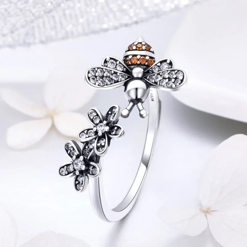 (image for) Silver Story of The Bee Ring - PANDORA Style - SCR422 - View 2
