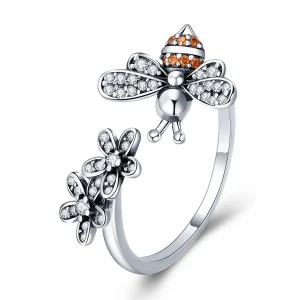 (image for) Silver Story of The Bee Ring - PANDORA Style - SCR422