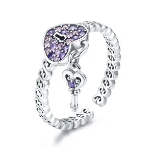 (image for) Silver Sweet Promise Ring - PANDORA Style - SCR486