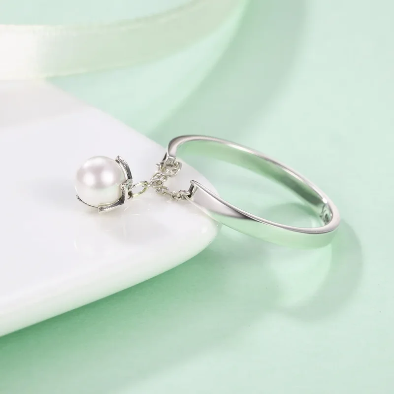 (image for) Silver Tears of Flowers Ring - PANDORA Style - SCR165 - View 6