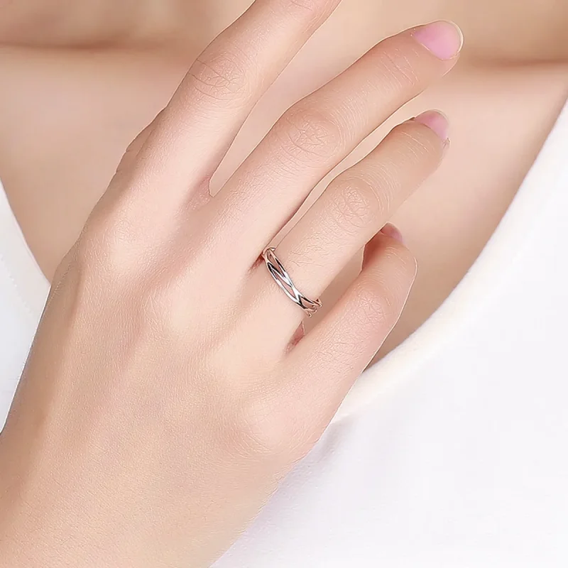 (image for) Silver Time Travel Ring - PANDORA Style - SCR483 - View 5