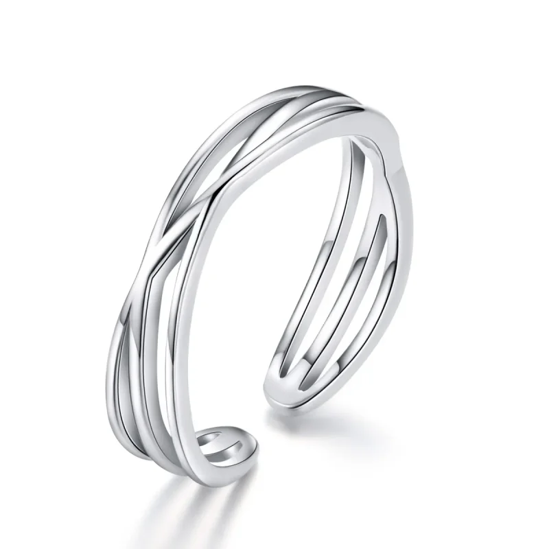 (image for) Silver Time Travel Ring - PANDORA Style - SCR483 - Product Image