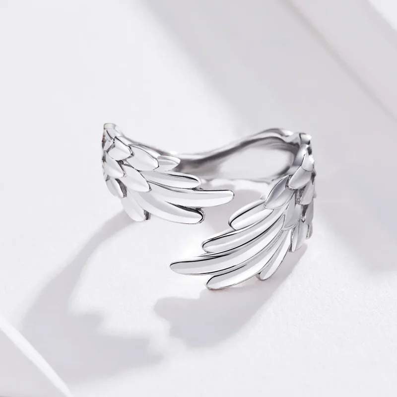 (image for) Silver Wings of Hope Ring - PANDORA Style - SCR512 - View 3