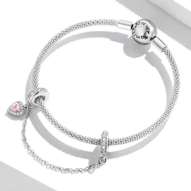 (image for) PANDORA Style Love Safety Chain - SCC2125 - View 3