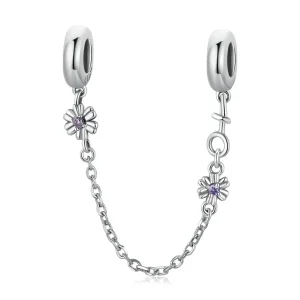 (image for) PANDORA Style Retro Flowers Safety Chain - SCC2100