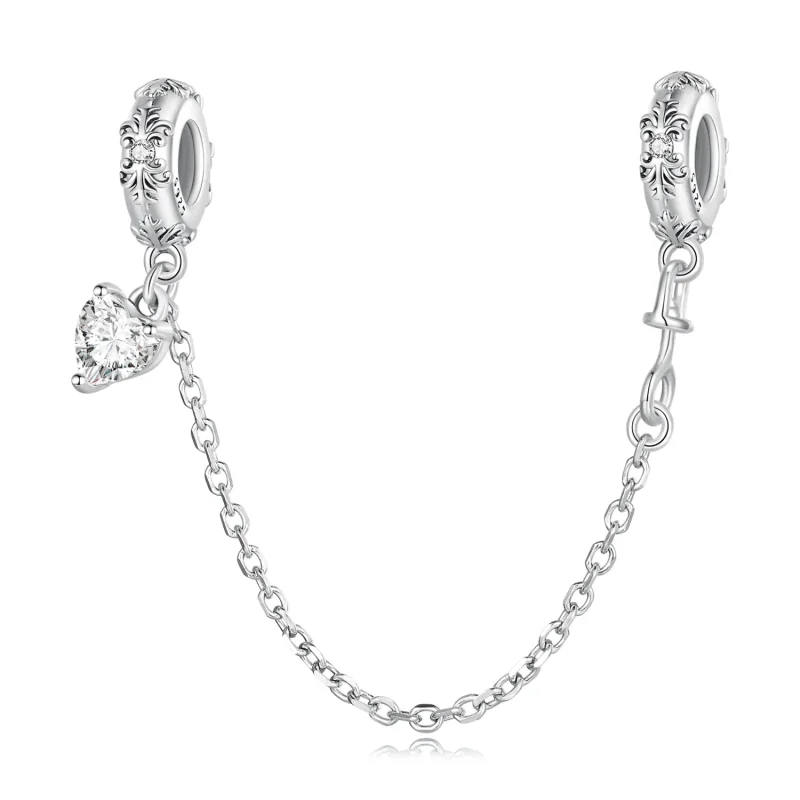 (image for) PANDORA Style Retro Pattern Safety Chain - SCC2407 - Product Image