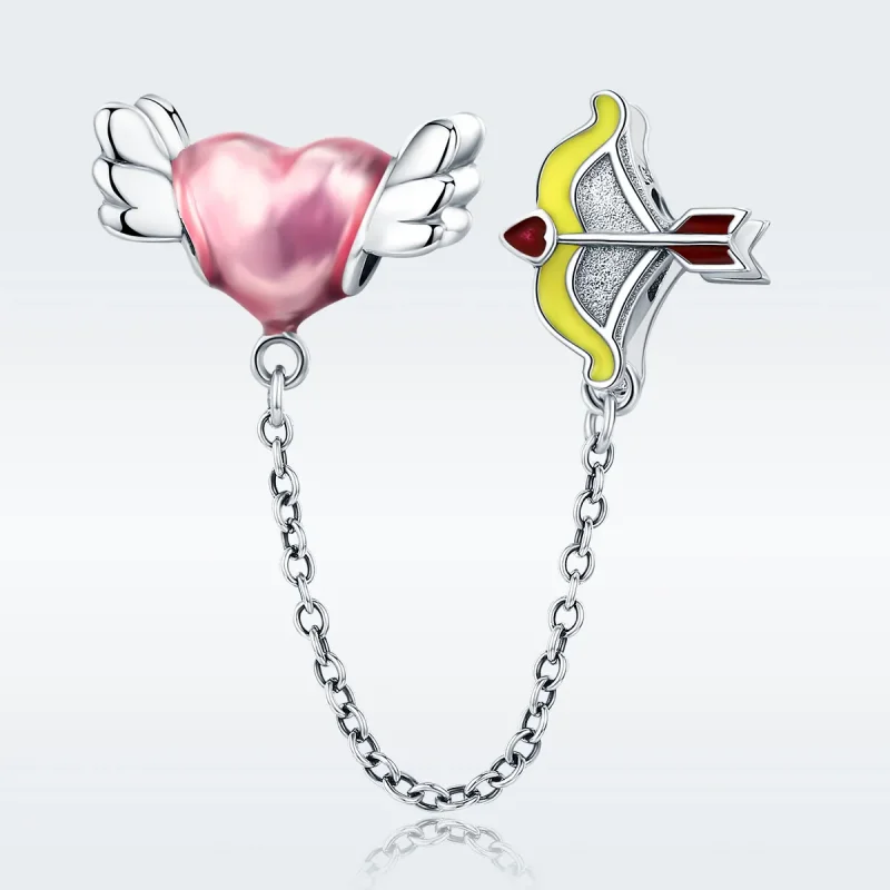 (image for) Pandora Style Silver Charm, Love Wishes, Multicolor Enamel - SCC628 - View 2