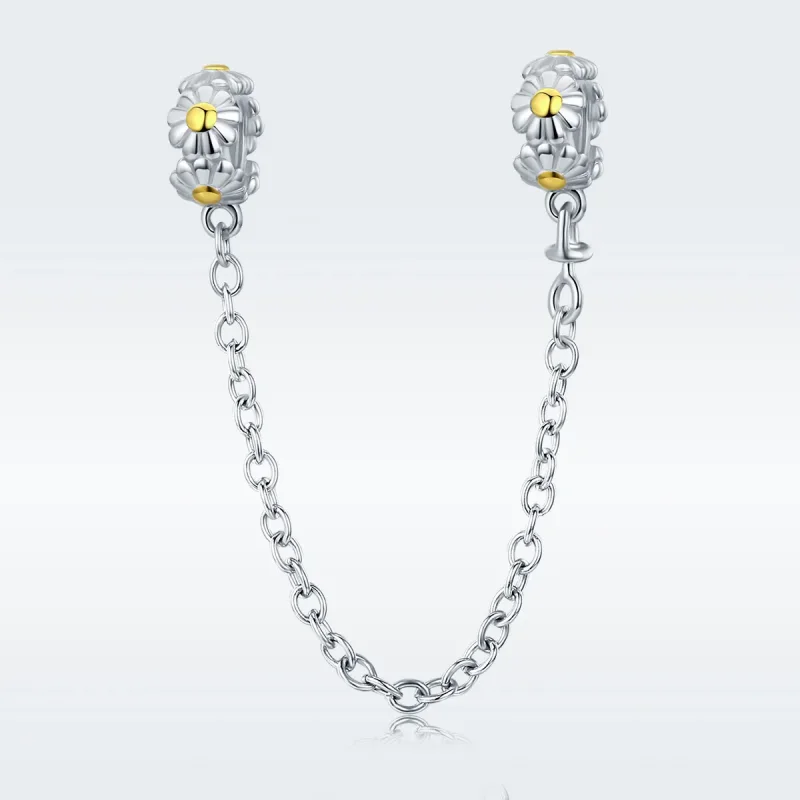(image for) Pandora Two Tone Style Charm, Daisy - SCC618 - View 2