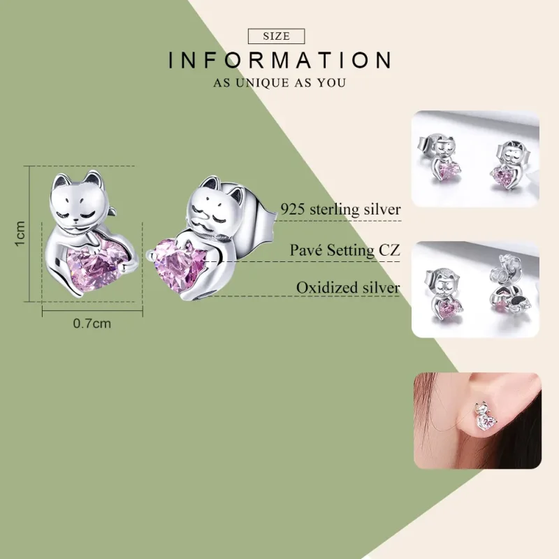 (image for) Pandora Style Set, Bicolor Adorable Cat - SET002 - View 6