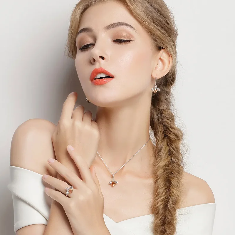 (image for) Pandora Style Set, Bicolor Bee - SET006 - View 4