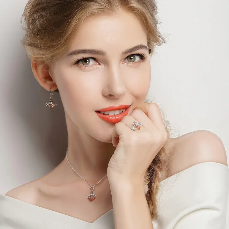 (image for) Pandora Style Set, Bicolor Bee - SET006 - View 5