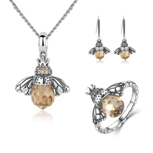 (image for) Pandora Style Set, Bicolor Bee - SET006