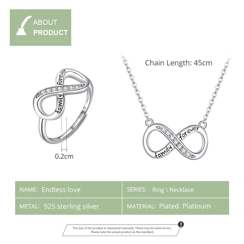 (image for) Pandora Style Set, Bicolor Endless Love - SET010 - View 5