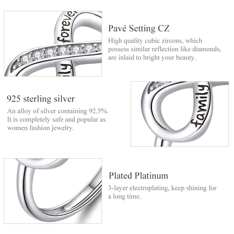 (image for) Pandora Style Set, Bicolor Endless Love - SET010 - View 6