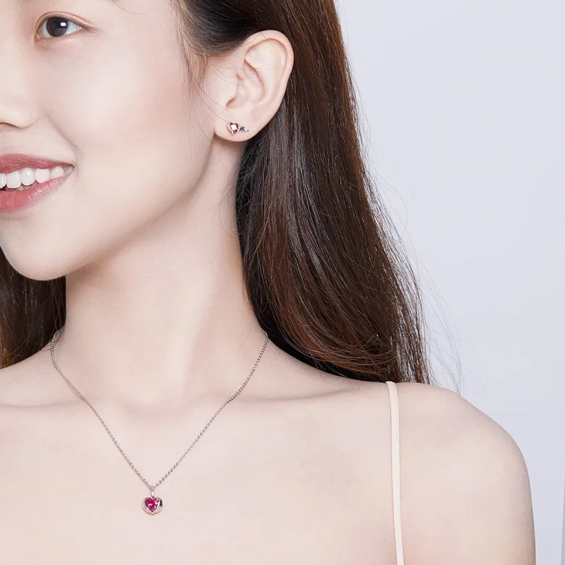 (image for) Pandora Style Set, Bicolor Guardian Hearts - SET008 - View 3