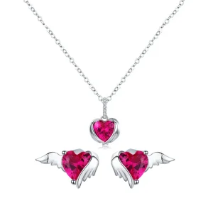 (image for) Pandora Style Set, Bicolor Guardian Hearts - SET008
