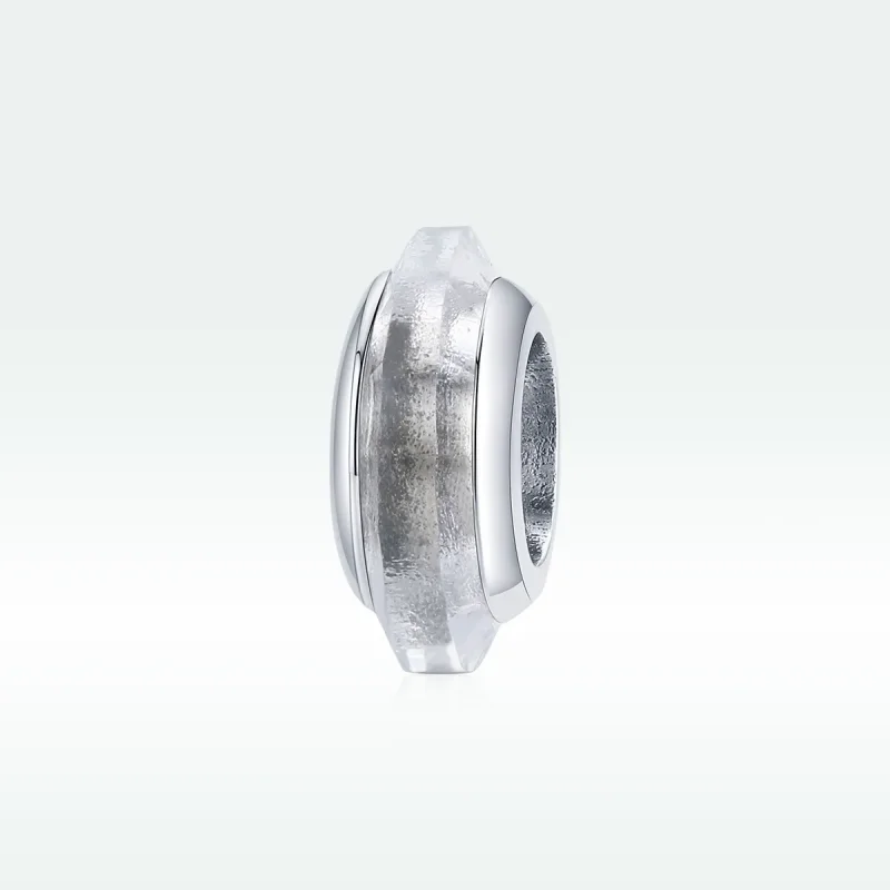 (image for) Pandora Style Silver Spacer Charm, Crysta - SCC1818 - View 5