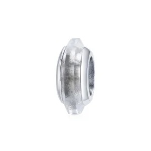 (image for) Pandora Style Silver Spacer Charm, Crysta - SCC1818