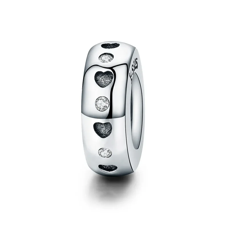 (image for) Pandora Style Silver Spacer Charm, Cute - SCC593 - Product Image