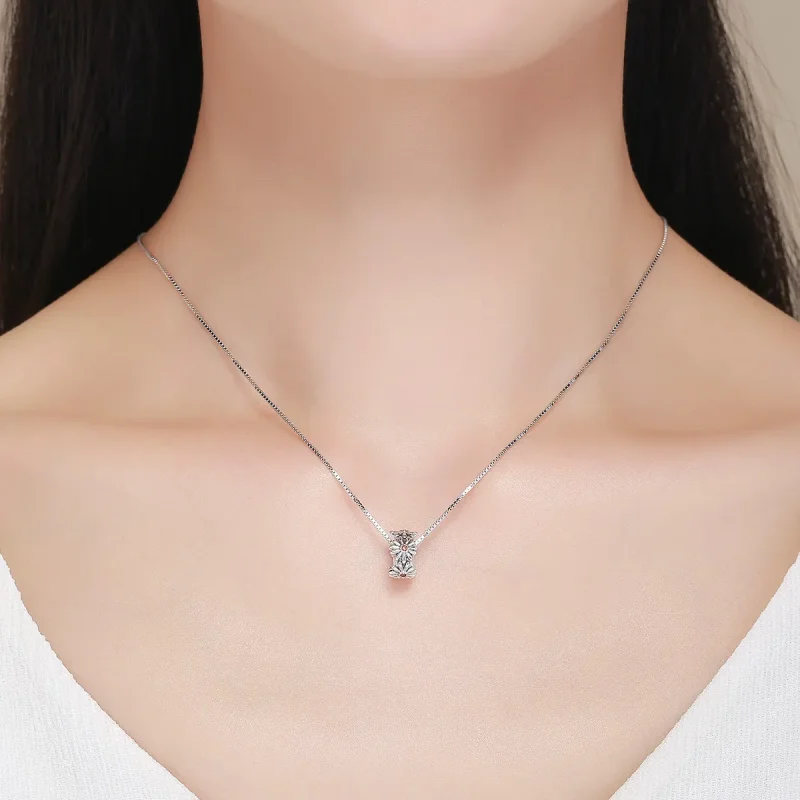 (image for) Pandora Style Silver Spacer Charm, Daisy Wreath - SCC598 - View 6