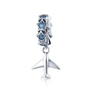 (image for) Pandora Style Silver Spacer Charm, Dream of Traveling - SCC882