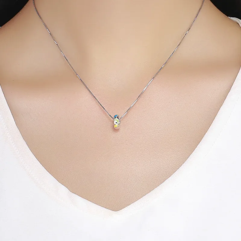 (image for) Pandora Style Silver Spacer Charm, Little Feet - SCC752 - View 5